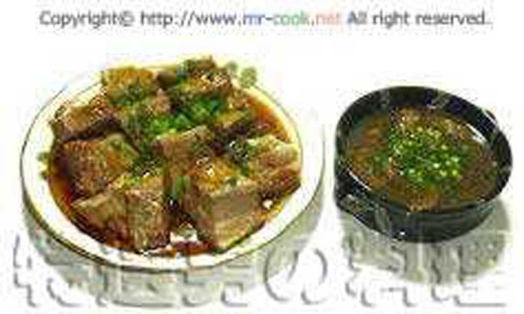 皮付きの豚バラ肉を使った本格的な東坡肉 （トンポウロウ）のレシピ