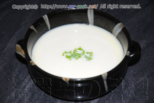 白菜のポタージュスープ